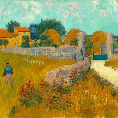 Farmhouse in Provence Vincent Van Gogh